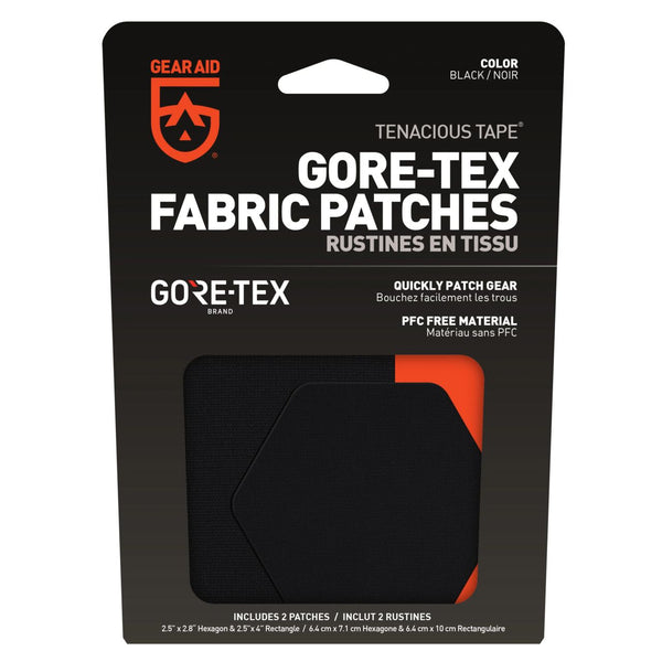 Parches Tenacious GORE-TEX 2.5 Hex and 4" Rectangle