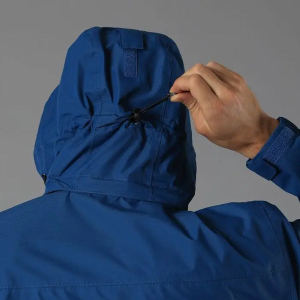 Chaqueta Hombre Impermeable con Gorro Desmontable