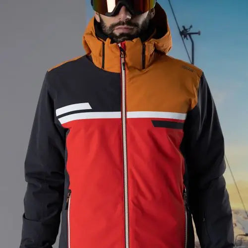 Chaqueta Hombre Color Block Ski