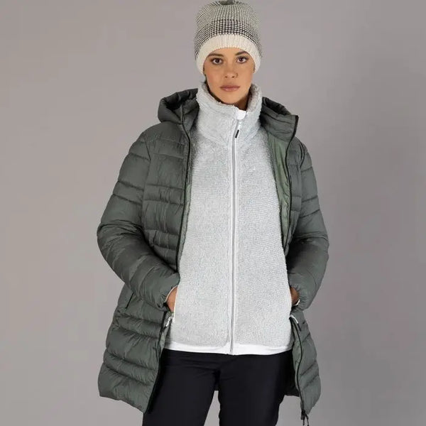 Abrigo Mujer Quilted Du Pont Sorona Recycled