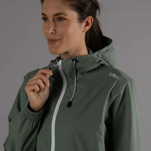 Chaqueta Mujer Fix Hood Waterproof Ripstop