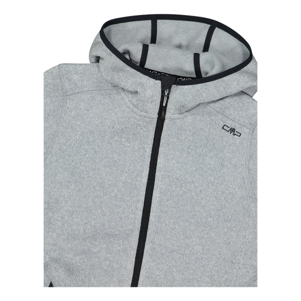 Polar Mujer Mélange Knit-Tech hooded Heavy