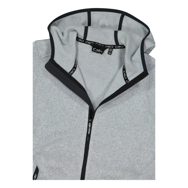 Polar Mujer Mélange Knit-Tech hooded Heavy