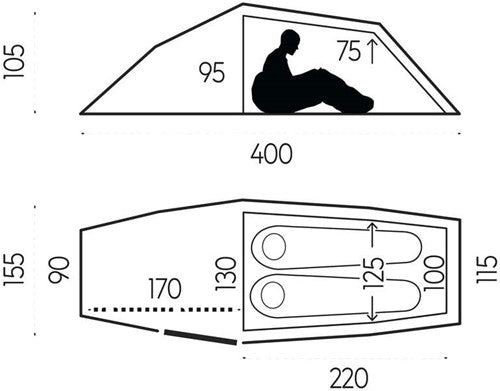 Carpa Abisko Shape 2